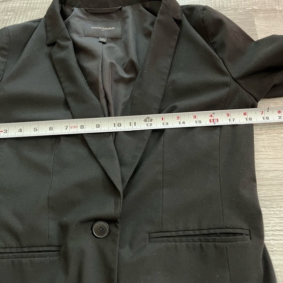 Banana Republic Factory one button blazer jacket size 8 - Picture 5 of 11